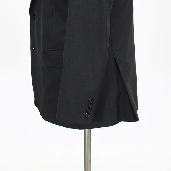 J. Crew Ludlow 42R Gray Solid 2-Button Sport Coat Blazer Jacket V213